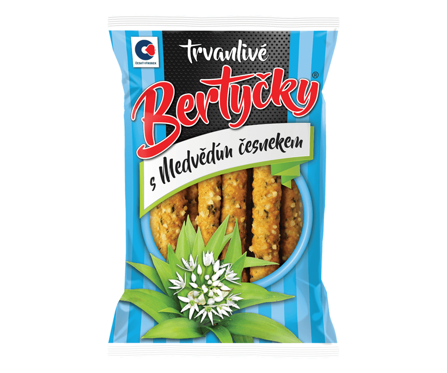 Bertyčky s medvedím cesnakom