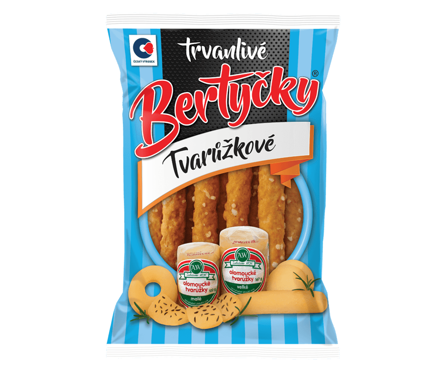 Bertyčky tvarožkové