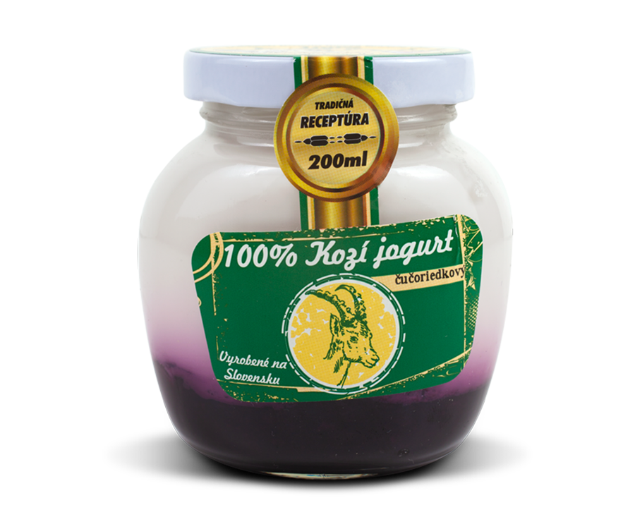 Kozí 100% jogurt ochutený