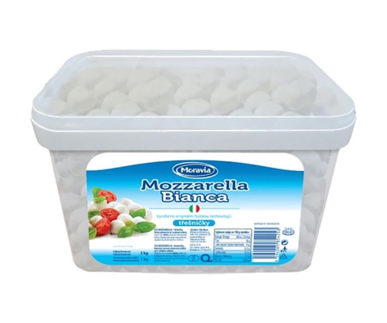 Mozzarella Bianca čerešničky