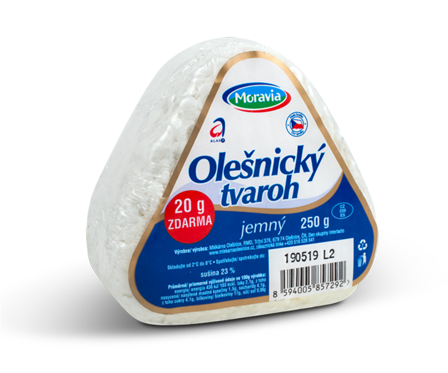 Olešnický tvaroh jemný