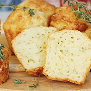 Syrové muffiny