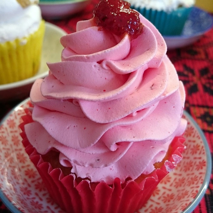 tvarohovy cupcake image