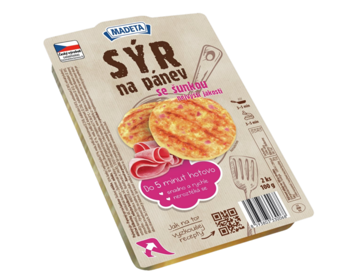 Syr na panvicu šunka