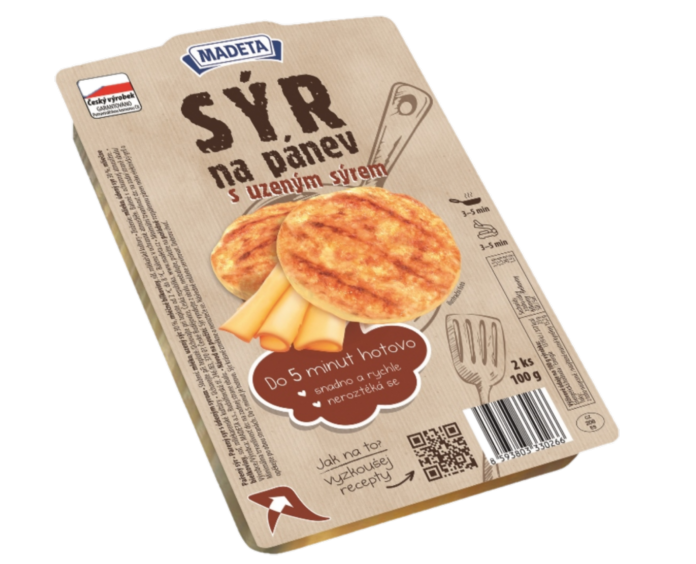 Syr na panvicu s údeným syrom